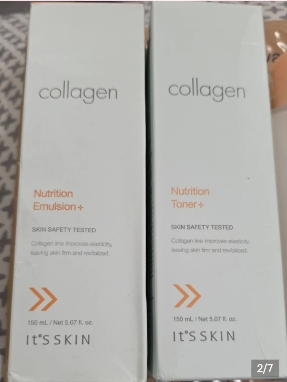Collagen Nutrition Toner and Moisturizer— Hydration 2 Items